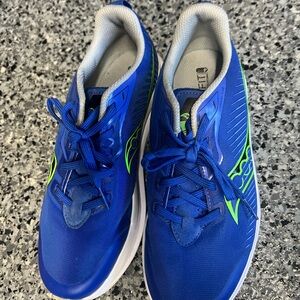 Saucony Blue and Green Athletic Shoes Running Shoe